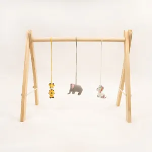 Rocking Potato Baby Activity Play Gym- Crochet Animals