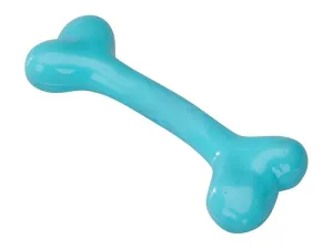 Rubber Bone With Mint Flavour L - 20,25CM blue