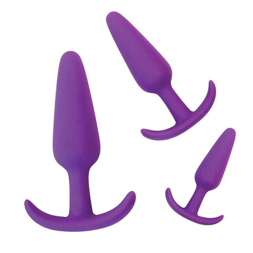 Rump Rockers 3pc Silicone Anal Training Set