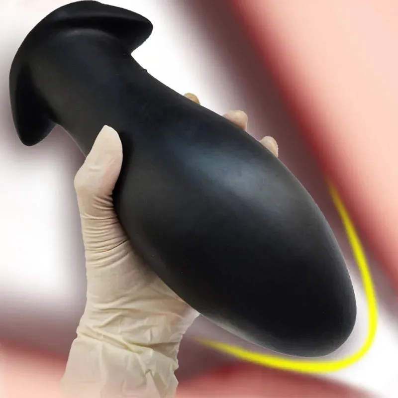 Silicone Dildo Anal Butt Plug - Huge Soft Vagina Anal Stimulator Sex Toys for Men Women