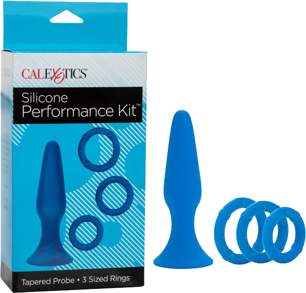 Silicone Performance Kit Three Different Erection-Enhancing Rings