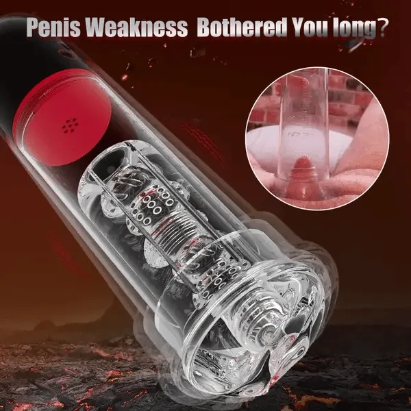 TitanBoost - Vibrating & Sucking Electric Penis Pump