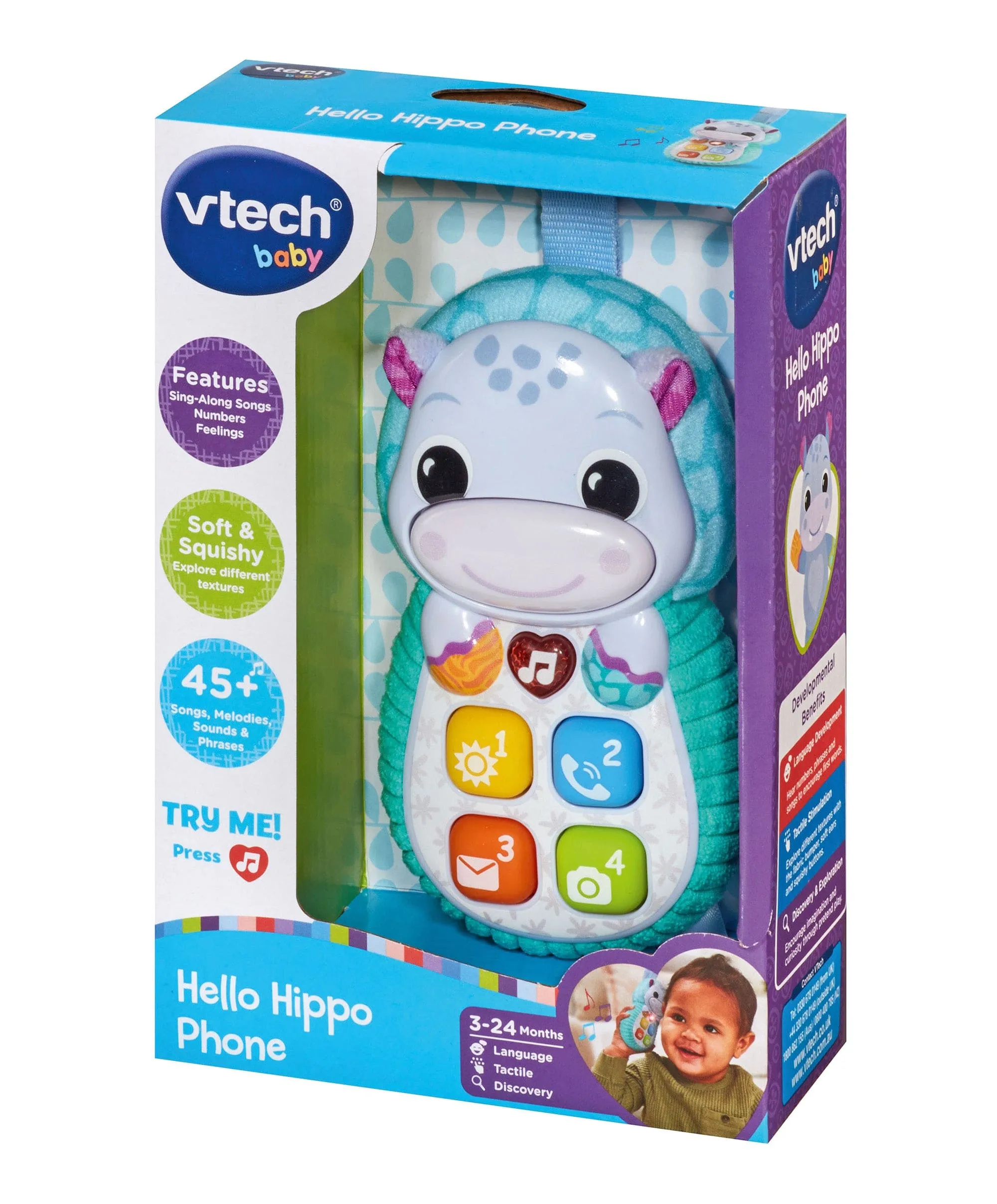 VTech Hello Hippo Phone Toy