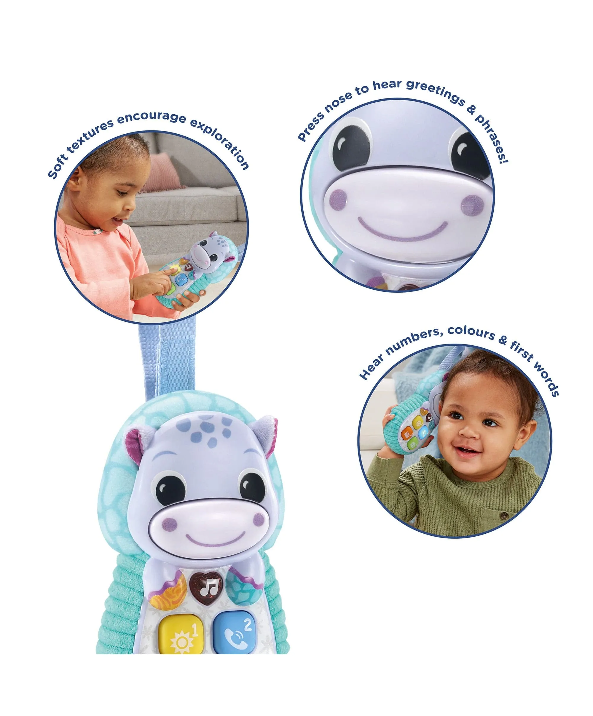 VTech Hello Hippo Phone Toy