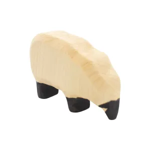 Wooden Sheep Eating