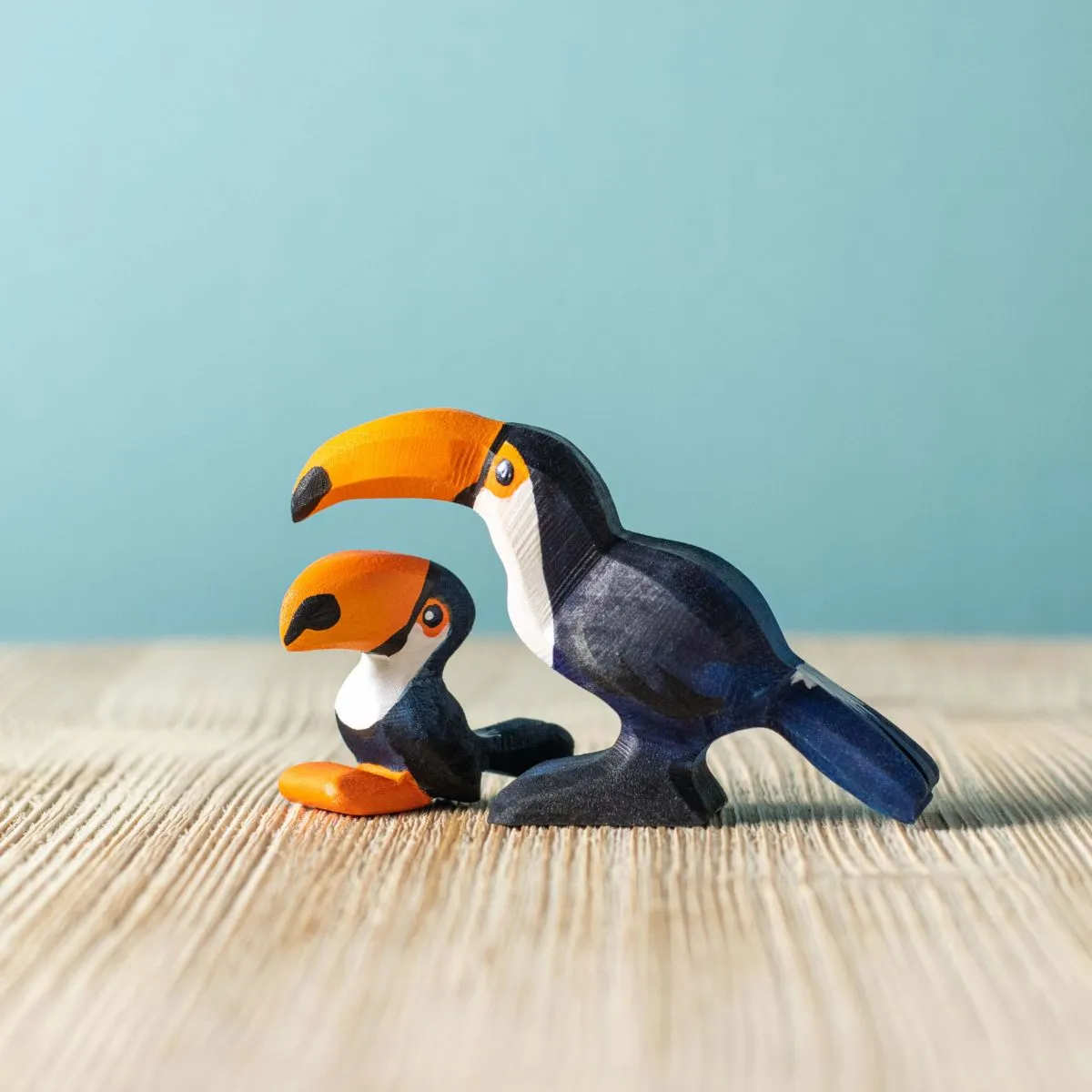 Wooden Toucan Standing